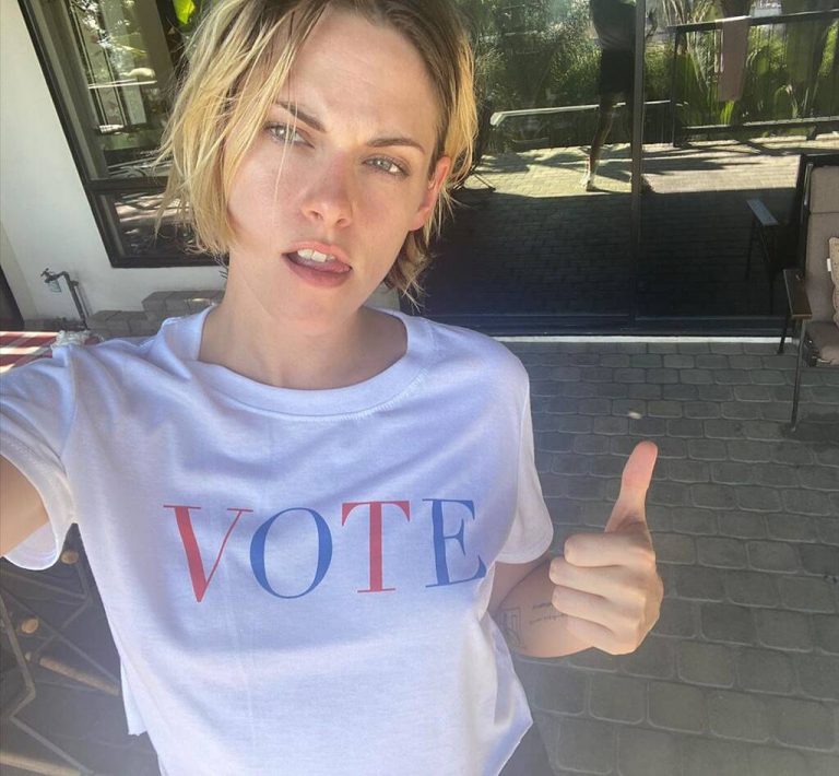 Kristen Stewart Shared A Message About The Importance Of Voting And She Took Over Girlfriend Dylan’s IG To Do It!