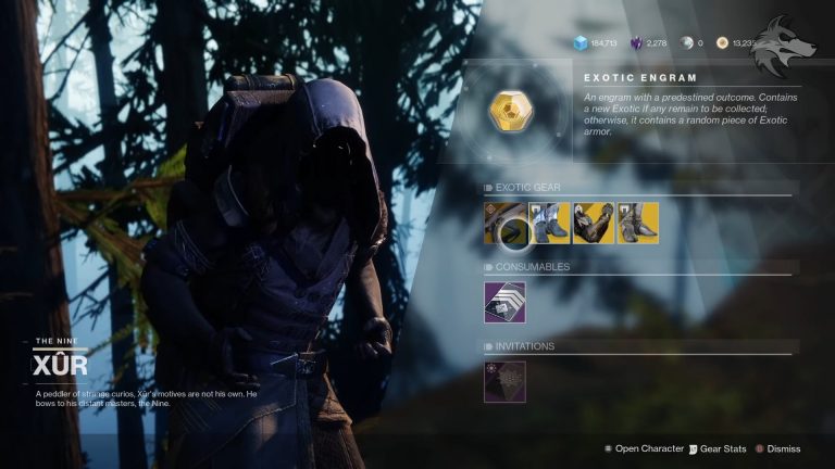 Destiny 2: All New Exotics And Inventory Updates To Xur, Destiny 2’s Favorite Wanderer