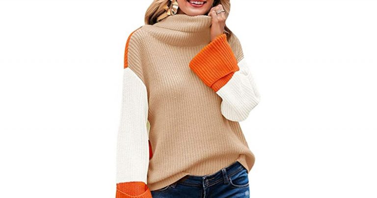 This Fun, Color-Blocked Sweater Is Going to Be a Major Hit This Fall