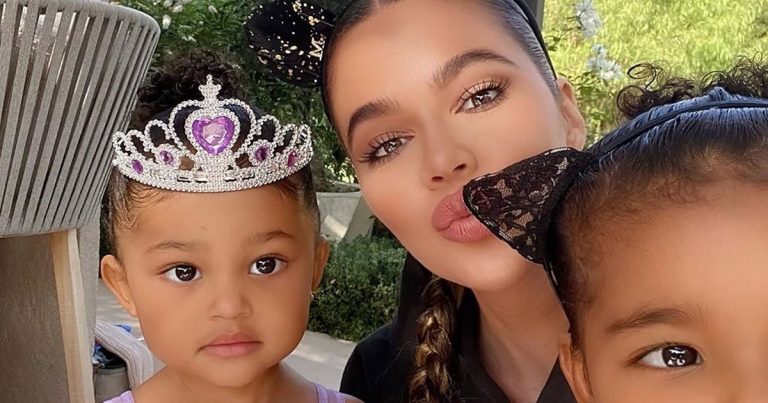 Khloe Paints Pumpkins With Kardashian-Jenner Kids in Halloween Party Pics