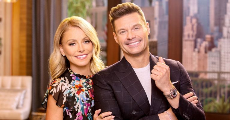 Kelly Ripa Hosts 'Live' Alone, Says Ryan Seacrest Doesn't Have COVID-19