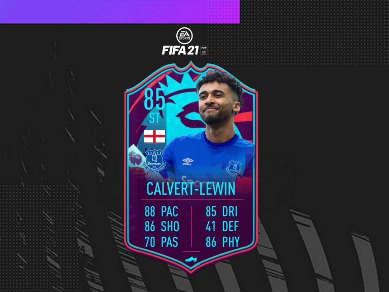 Should You Do The Calvert-Lewin POTM SBC In FIFA 21? Premier League Striker Is The First Big SBC In FUT