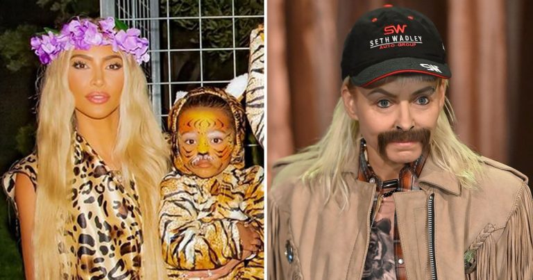 Kim Kardashian, Kelly Ripa and More Stars Dress as 'Tiger King' Cast