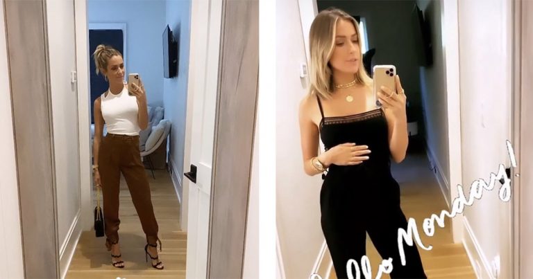 Kristin Cavallari Keeps Wearing Pants Like These in Her Outfit Selfies