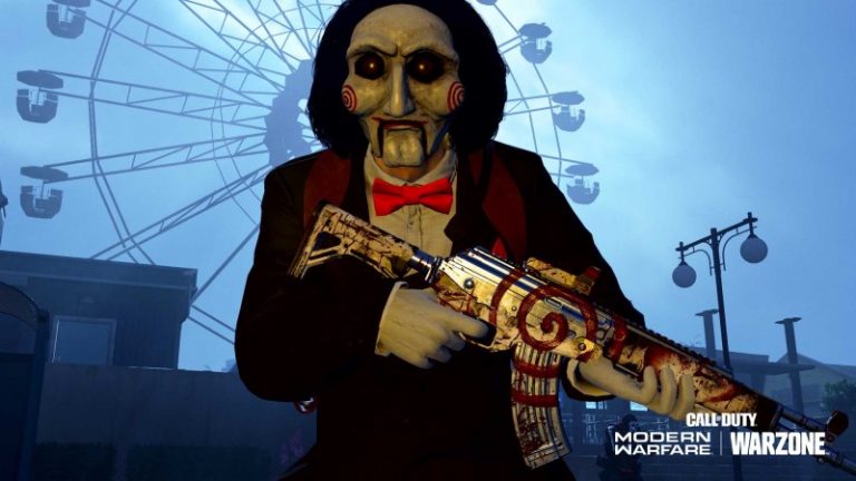 Call Of Duty: Haunting Of Verdansk Event Adds Saw's Jigsaw, Texas Chainsaw Massacre Skins