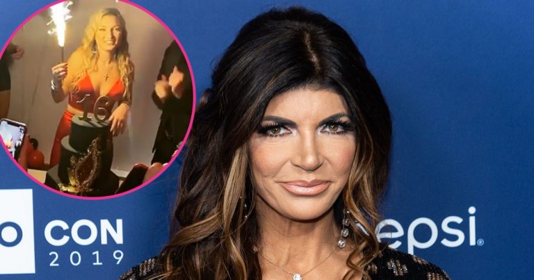 Teresa Giudice Slammed for No Face Masks at Daughter's 16th Birthday Party