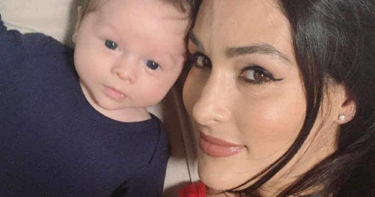 Nikki Bella's Son Matteo Looks Just Like Dad Artem in Sweet Selfies