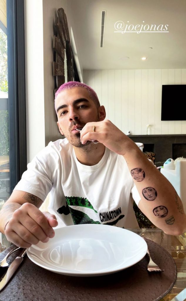 Joe Jonas Showcases Never-Before-Seen Arm Tattoos