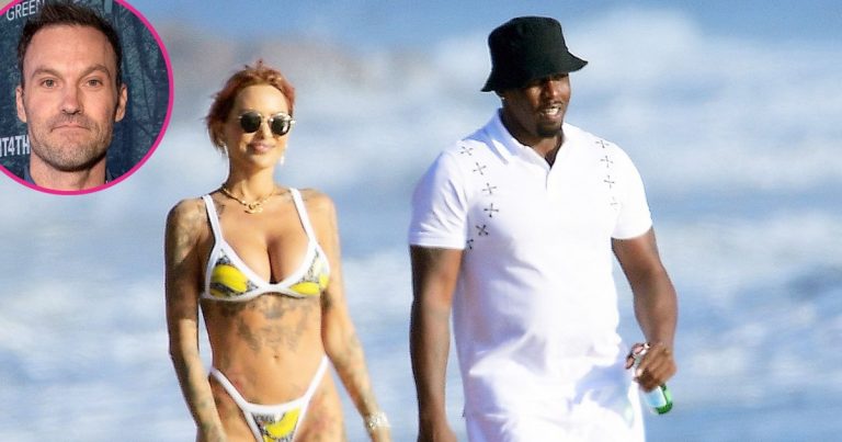 Diddy Makes Out With Tina Louise After Her Fling With Brian Austin Green