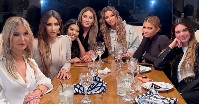 Kim, Khloe, Kourtney Kardashian Join Caitlyn Jenner’s Birthday Celebration