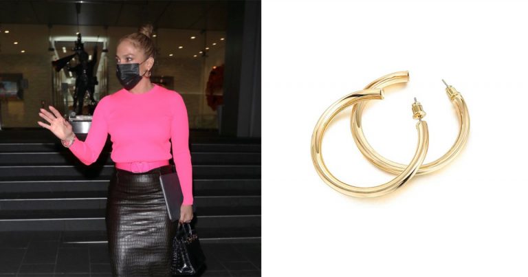 We Found Gold-Plated Hoops Just Like J. Lo’s $295 Pair — But for $13