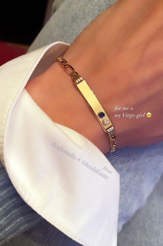 Gigi Hadid Shows Off a Birthstone Bracelet in Honor of Her 'Virgo Girl'