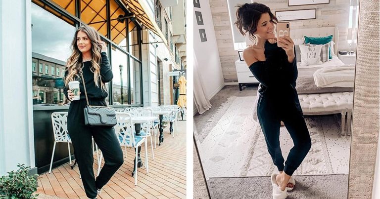 This Comfy One-Piece Jumpsuit Pairs Perfectly With Slippers or Heels