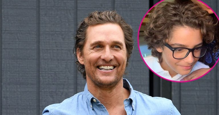 Double Take! Matthew McConaughey's Son Levi, 12, Looks Like Dad in Rare Pic