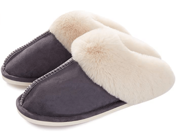 Donpapa Store Womens Slipper Memory Foam Fluffy Soft Warm Slip On House Slippers