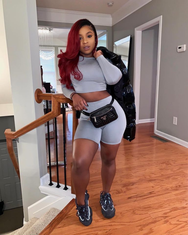 Reginae Carter Impresses Fans By Posing In White Lacy Lingerie – See Her Bomb Look Here!