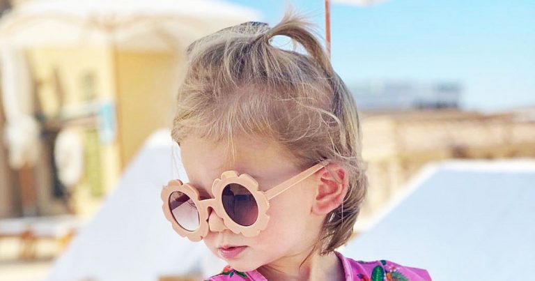 Arie Luyendyk Jr., Lauren Burnham’s Daughter Is a ‘Mood’ Playing Poolside