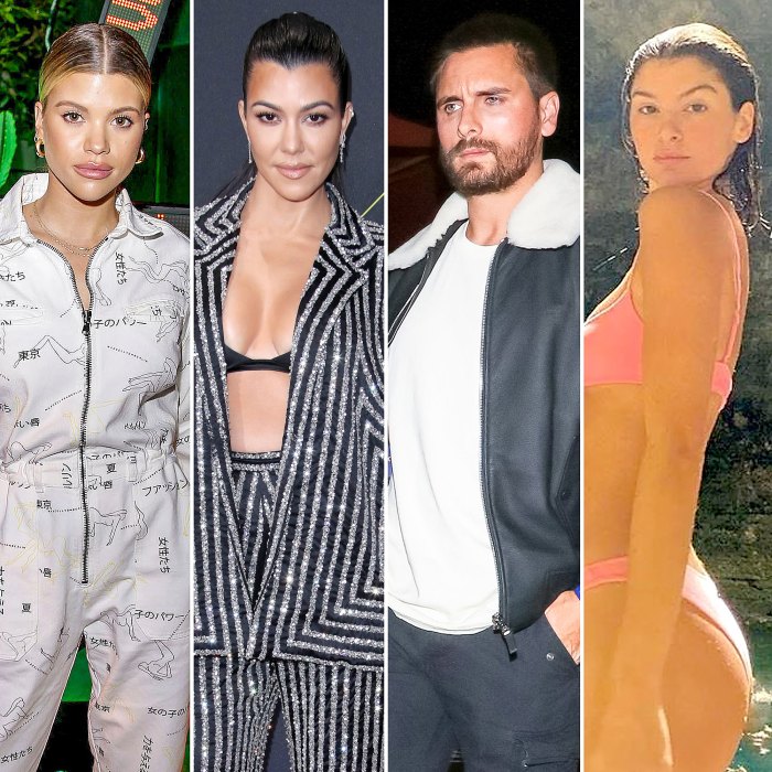 How Sofia Richie Kourtney Kardashian Feel About Scott Disick Bella Banos Dating Rumors