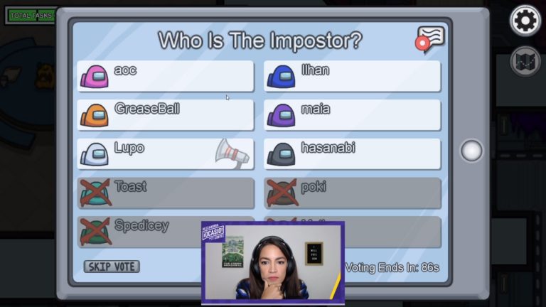 Alexandria Ocasio-Cortez Dives Into Among Us On Twitch To Encourage The Younger Generation To Vote