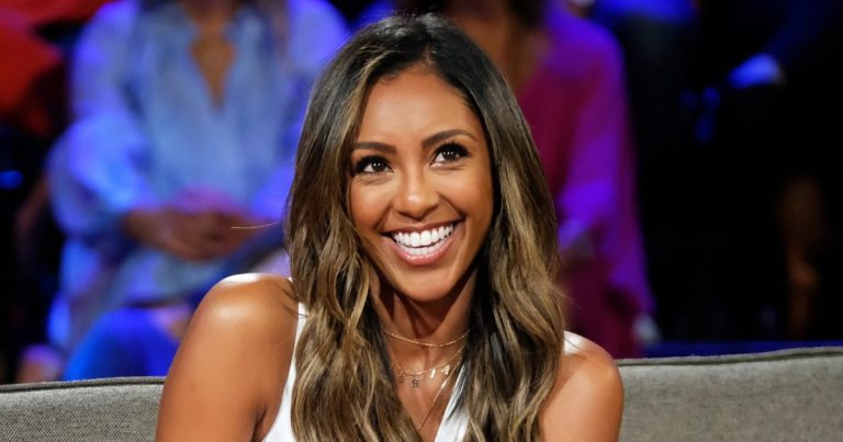 ‘You Rang?’ Tayshia Adams Teases ‘Bachelorette’ Fans After Trailer