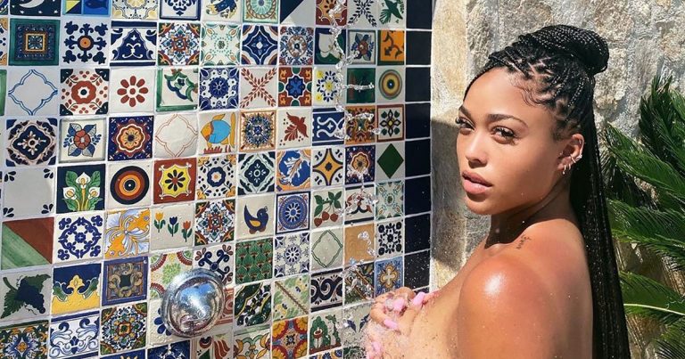 Jordyn Woods Shares Topless Pic From 'His View'