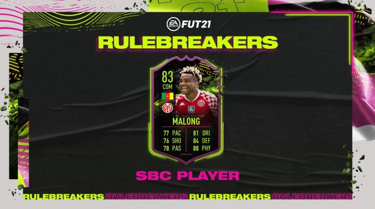 Should You Do The Kunde Malong Rulebreakers SBC In FIFA 21? A Unique (But Expensive) Bundesliga CDM