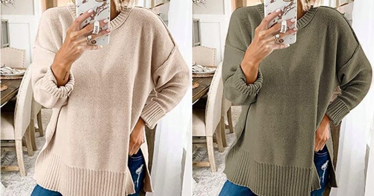 This Is the Ideal Oversized Sweater to Pair With Your Favorite Leggings