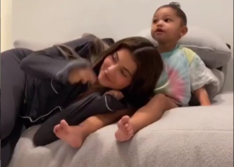 Stormi Webster Comforts Her Mother Kylie Jenner In Adorable Video