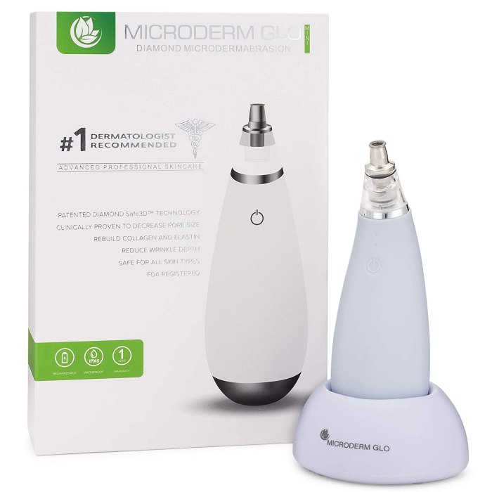 Microderm GLO MINI Diamond Microdermabrasion and Suction Tool