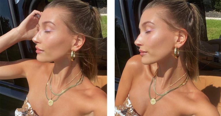 How Hailey Baldwin Regrew Her Over-Plucked Eyebrows