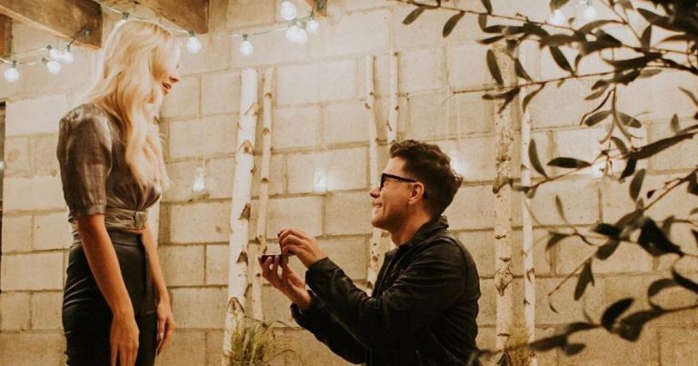 Forever Taken! Bobby Bones Proposes to Girlfriend Caitlin Parker in Nashville