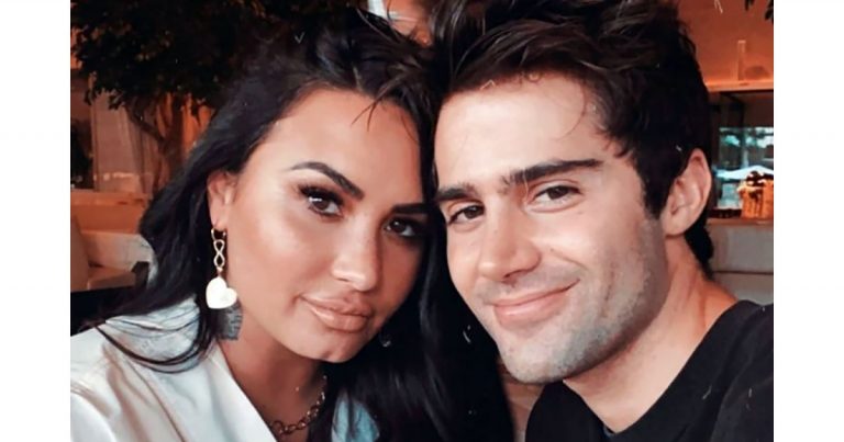 Demi Lovato Attends Halloween Event With Pal, Max Ehrich Posts Sad Selfie