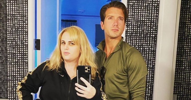 Rebel Wilson Shows Off Her Weight Loss in Selfie With Boyfriend Jacob Busch