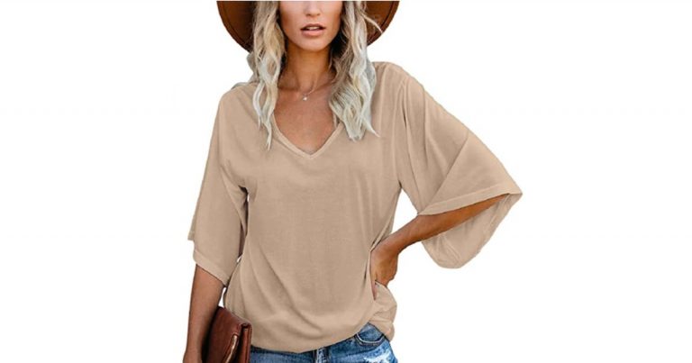 Nail the Oversized Trend With This Affordable Flowy Blouse