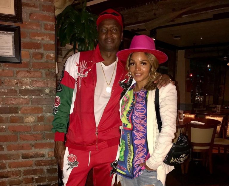 Rasheeda Frost And Kirk Pose Together With Their Son, Ky Frost Following His 20th Anniversary