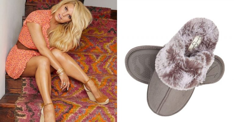 These Jessica Simpson Anti-Skid Slippers Make an Adorable Holiday Gift