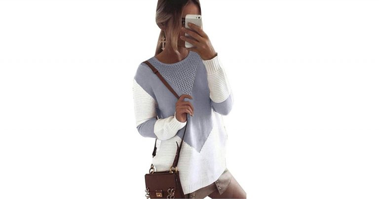 This Color-Block Sweater Has an Intricately Chic Design — Under $30!