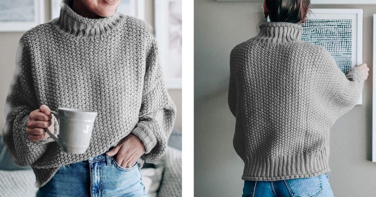 This Turtleneck Sweater Shows How Chic Slouchy Can Be