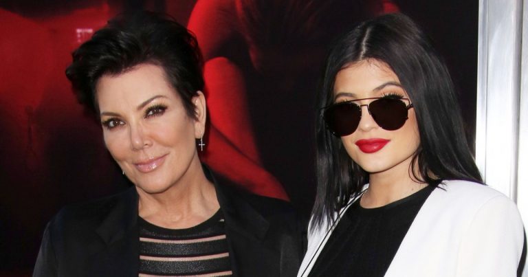 Kylie Jenner Looks Exactly Like Mom Kris in Latest Kylie Cosmetics Campaign