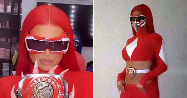 Kylie Jenner's Power Ranger Costume Is Crazy Sexy