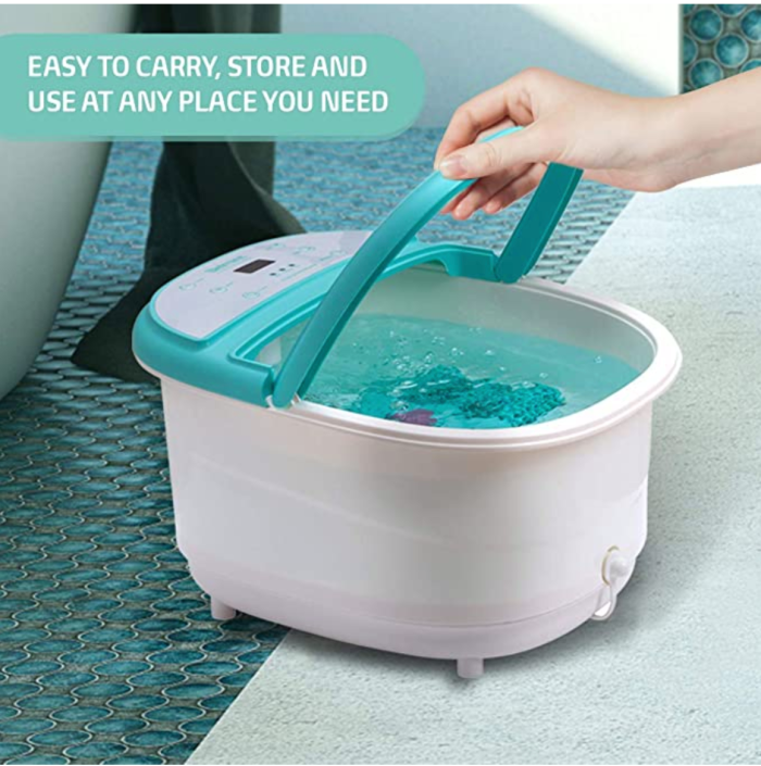 Belmint Foot Spa Bath Massager with Heat Feet Soaking Tub