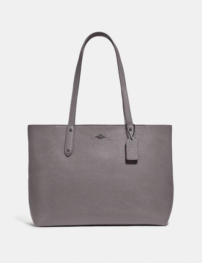 Central Tote With Zip