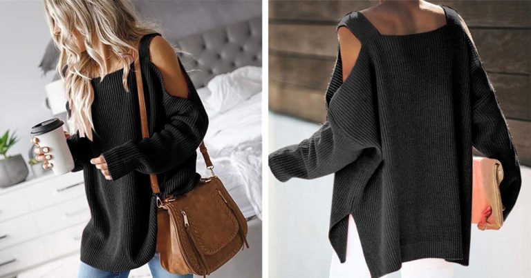 This Oversized Sweater Takes Accent Sleeves to a New Level