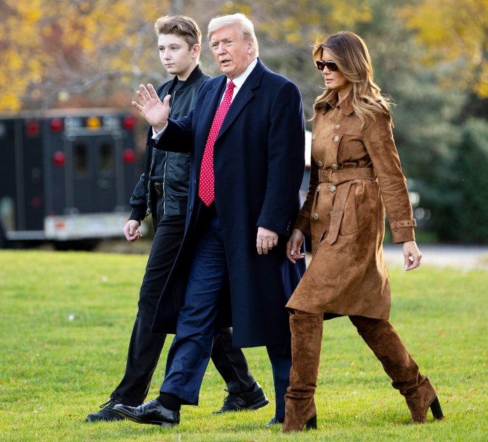 Melania Trump Reveals Son Barron Trump Tested Positive COVID-19 After Her Donald Trump Diagnosis