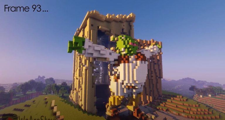 Minecraft YouTuber, WeAreSteve, Shows How He Makes The Stop Motion Animations In Minecraft