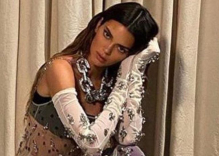 Kendall Jenner Is Gorgeous In A See-Through Givenchy Dress