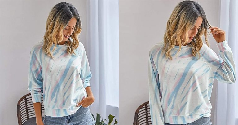 Find Out Why Shoppers Are Loving This Unique Take on a Tie-Dye Sweatshirt