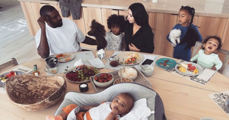 Kim Kardashian and Kanye West’s Sweetest Moments With Their Kids