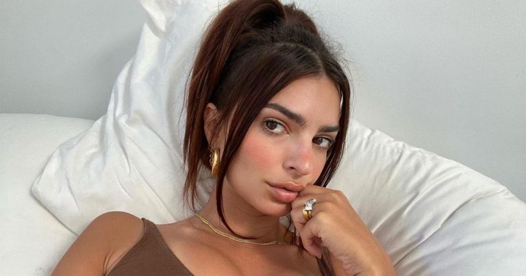 The Affordable Bamboo Bra Emily Ratajkowski Keeps Rocking on Instagram