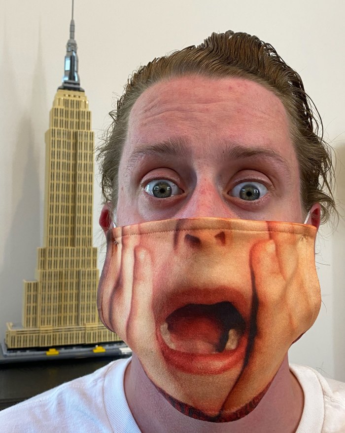 Macaulay Culkin Has the Best Protective Face Mask